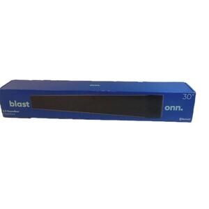 Onn Soundbar Blast 2.0 30" Inch LED Black Box Of  2 Internal Speakers Bluetooth